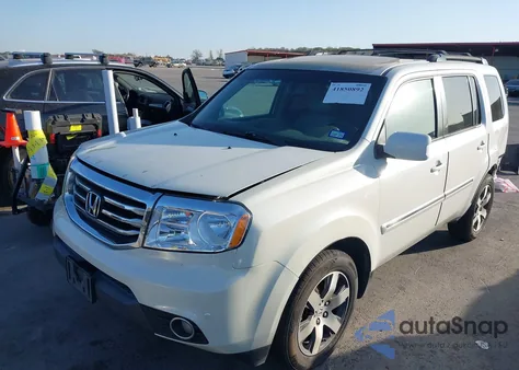 2014 Honda Pilot Touring из США, поврежденный, VIN 5FNYF3H99EB018530